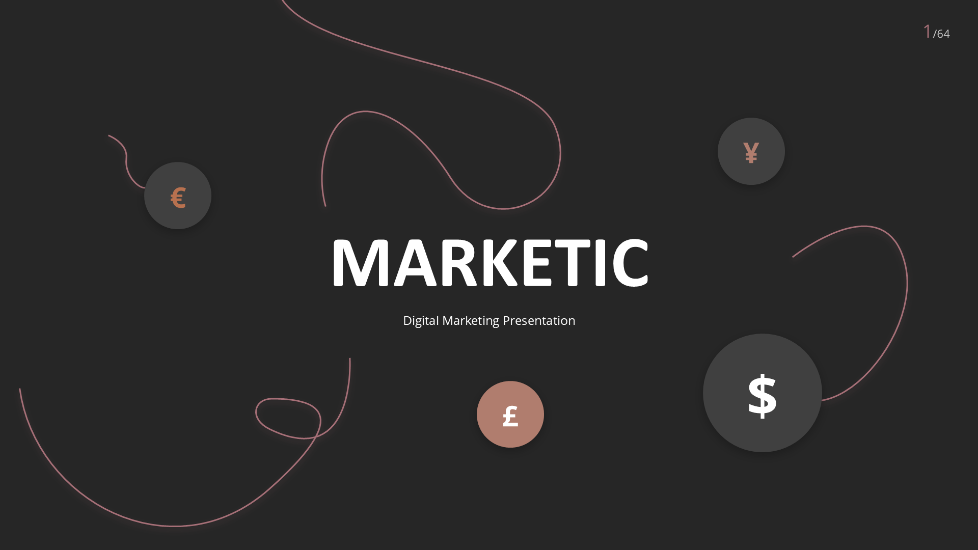Marketic Dark slide 1